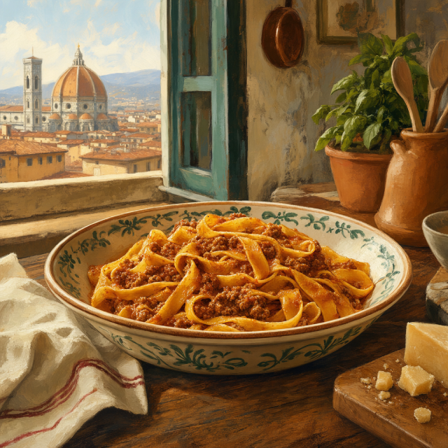 Tagliatelle al ragù